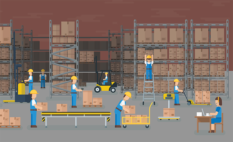 Quản lý nhân lực vận hành kho (labor management)